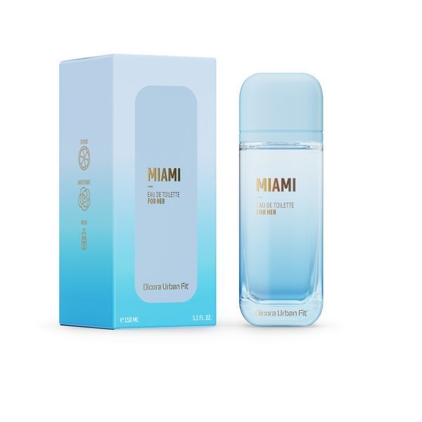 Dicora Urban Fit Туалетна вода Маямі 150 мл 8429871992917 фото